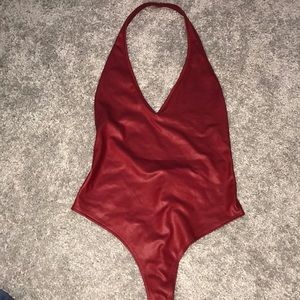 forever 21 backless body suit